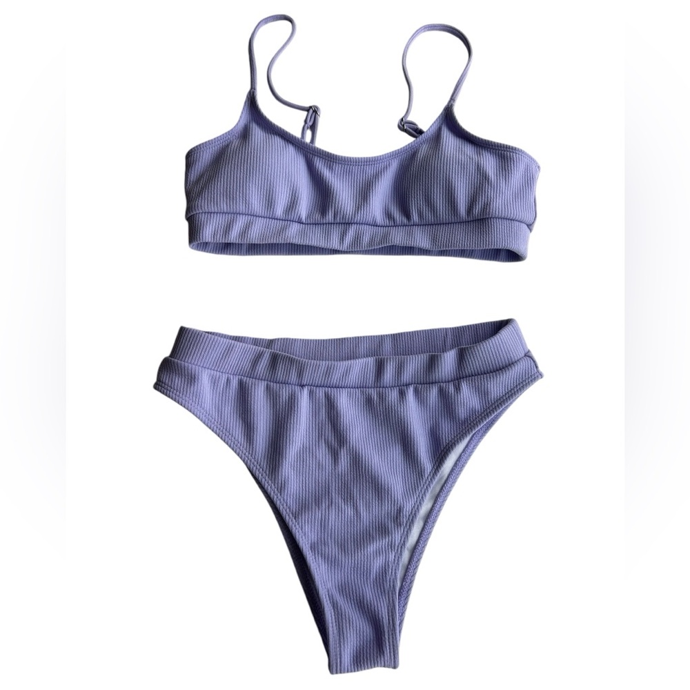 SHEIN | Swim | Bikini Two Pieces in Lavender Size Medium